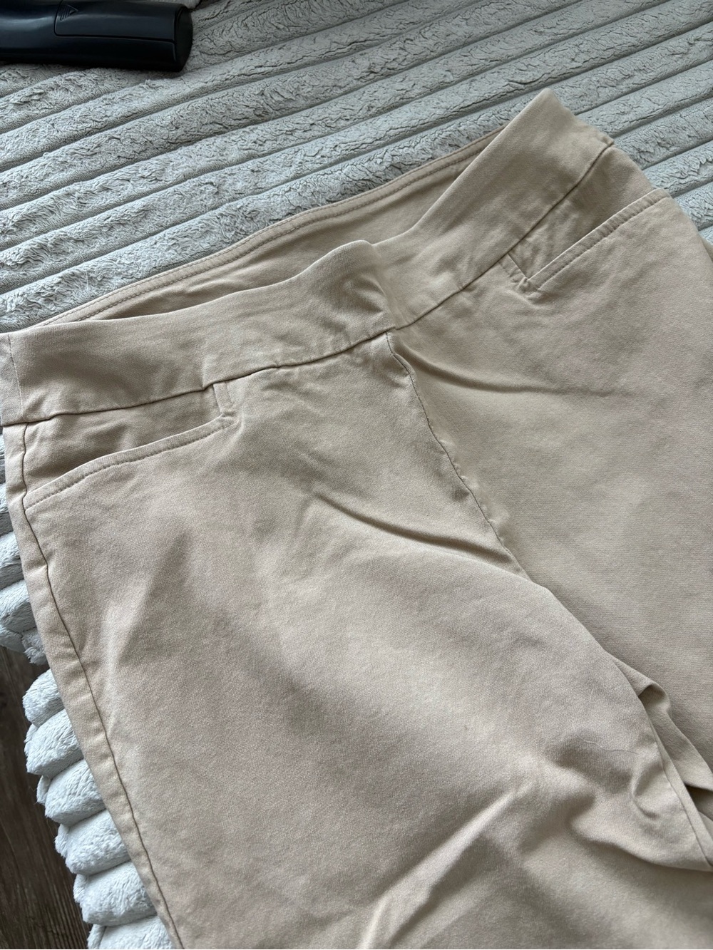Time and Tru Beige High-Rise Stretch pants